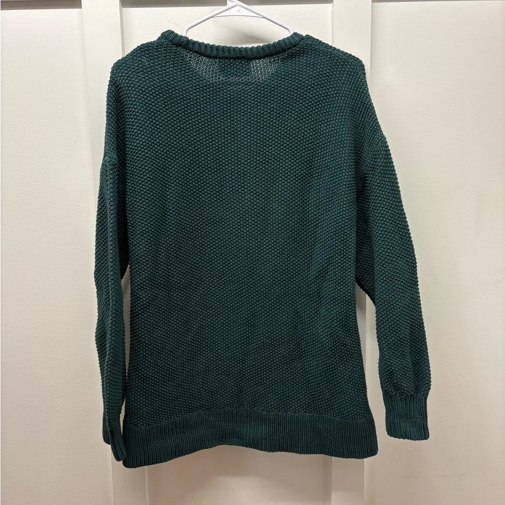 Old Navy Green Crew Neck Sweater - Tunic Length - Picture 2 of 3